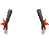 Lady Halloween Gloves
